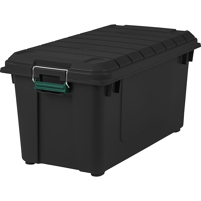 Remington 87 Quart WeatherPro Store-It-All Tote, Black (296004) image 1