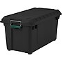 Remington WeatherPro  82 Quart Storage Container with Latching Lid, Plastic, Black (296004)~#|#~m004081986_sc7