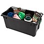 Remington WeatherPro  82 Quart Storage Container with Latching Lid, Plastic, Black (296004)~#|#~m004081987_sc7