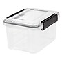 Iris WeatherPro 6.5 Quart Storage Box, Clear (110341)~#|#~m004082068_sc7