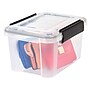 Iris WeatherPro 6.5 Quart Storage Box, Clear (110341)~#|#~m004082071_sc7