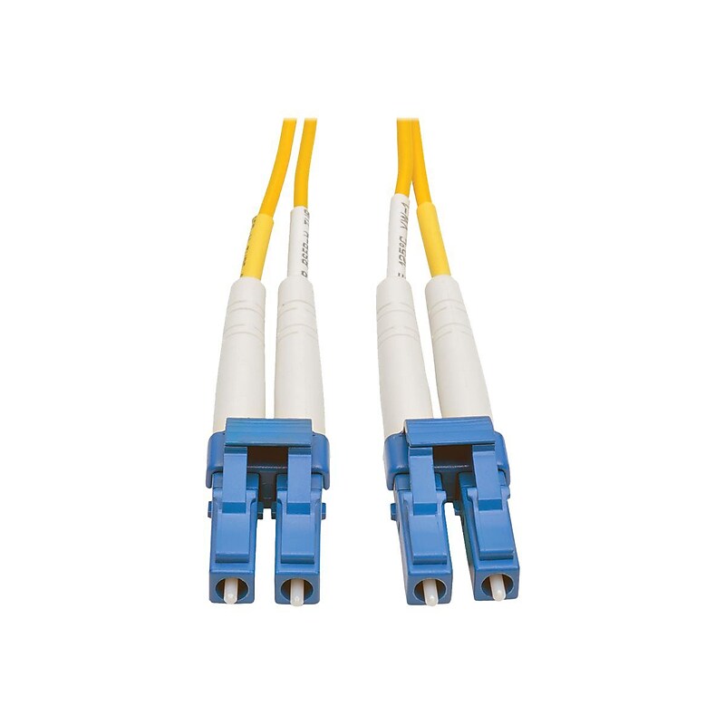Tripp Lite N370-08M 26.25' LC Male/Male Fiber Optic Patch Cable, Yellow image 1