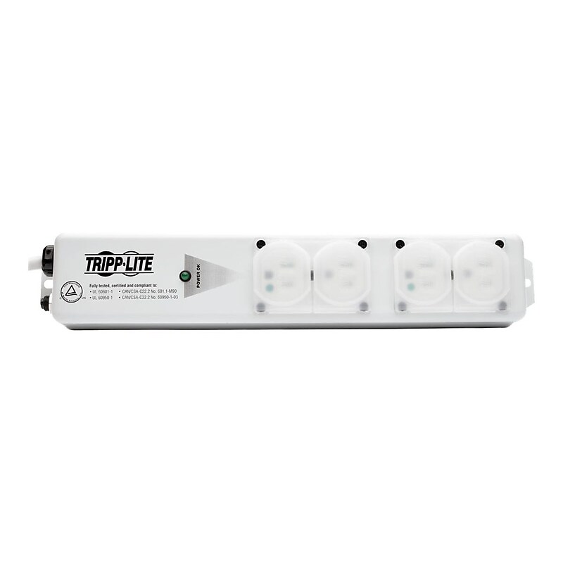 Tripp Lite PS-406-HGULTRA 4-Outlet Power Strip, 6' image 1