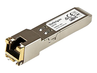 StarTech.com RJ45 Hot-Pluggable SFP (mini-GBIC) Transceiver (GLCTST) Simolary simolary.com