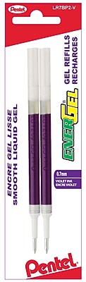 pentel energel 0.7 refill purple