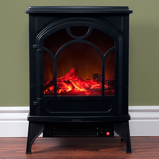 Northwest Freestanding Classic Electric Log Fireplace (80-WSD013