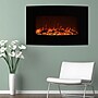 Northwest 36" Curved Color Changing Fireplace Wall Mount Floor Stand (80-WSG032)~#|#~m004089004_sc7