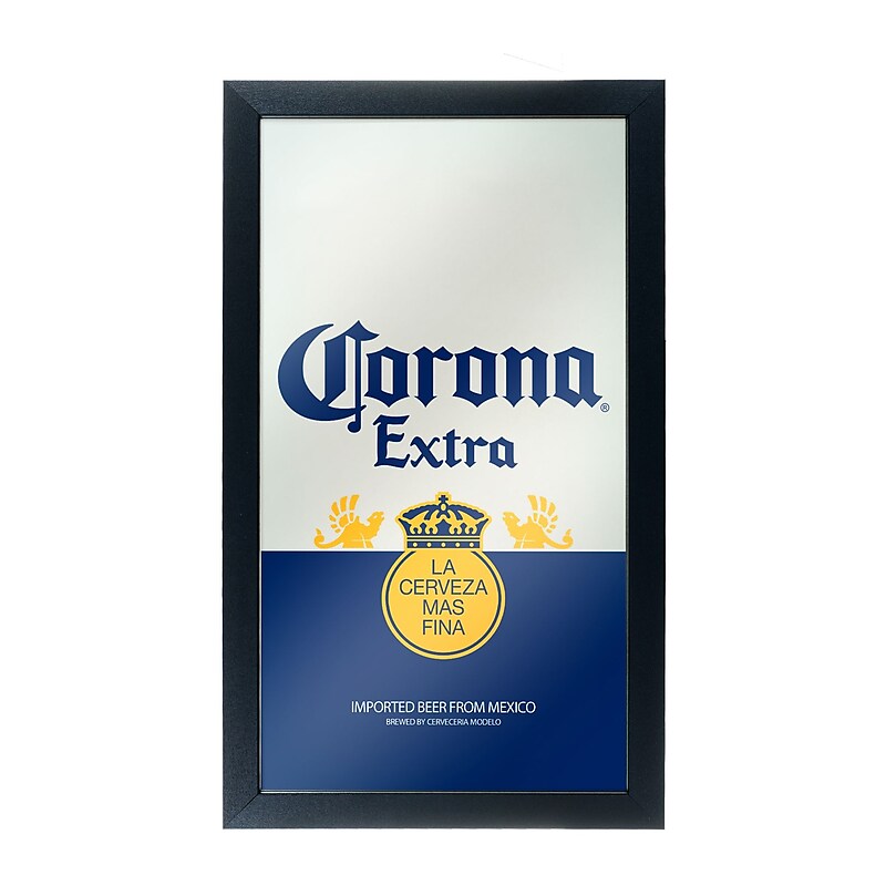 Corona Framed Mirror Wall Plaque 15 x 26 Inches - Can  (CRN1500-CAN) image 1