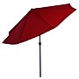 Pure Garden 10 Foot Aluminum Patio Umbrella with Auto Tilt - Red (M150003)~#|#~m004089249_sc7