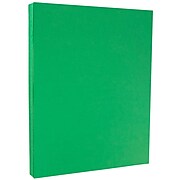 JAM Paper® Colored 24lb Paper, 8.5 x 11, Green Recycled, 100 Sheets/Pack (104083)