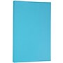 JAM Paper Smooth Colored  8.5" x 14" Copy Paper, 24 lbs., Blue Recycled, 500 Sheets/Ream (0151052B)~#|#~m004089682_sc7