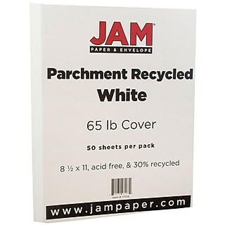 Certificate Paper 100-Sheet Parchment Paper Pack - 24lb Bond, 90GSM For Certificates, Menus (8.5x11, Fleece White) Wedding Invitation