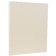 JAM Paper® Parchment 24lb Paper, 8.5 x 11, Pewter Gray Recycled, 100 Sheets/Pack (171118)