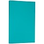 JAM Paper Smooth Colored 8.5" x 14" Copy Paper, 24 lbs., Sea Blue Recycled, 100 Sheets/Pack (16728245)~#|#~m004089868_sc7
