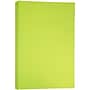 JAM Paper Matte Colored 11" x 17" Copy Paper, 24 lbs., Ultra Lime Green, 100 Sheets/Pack (16728460)~#|#~m004089876_sc7