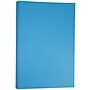 JAM Paper Ledger 65 lb. Cardstock Paper, 11" x 17", Blue, 50 Sheets/Pack (16728479)~#|#~m004089894_sc7