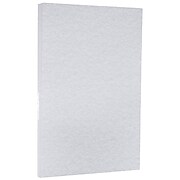 JAM Paper Parchment 65 lb. Cardstock Paper, 8.5" x 11", Blue, 50 Sheets/Pack (17128863)