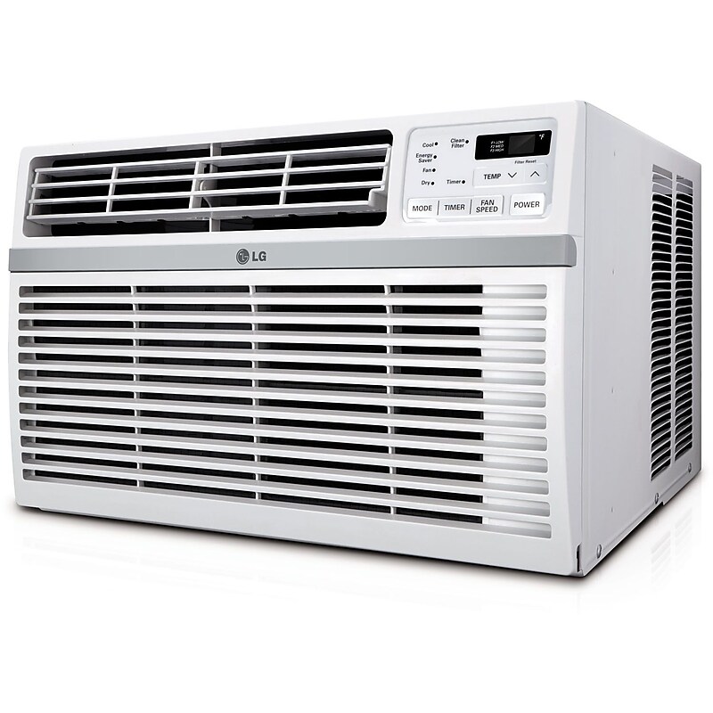 LG 115-Volt Window Air Conditioner with Remote, White (LW8016ER) image 1