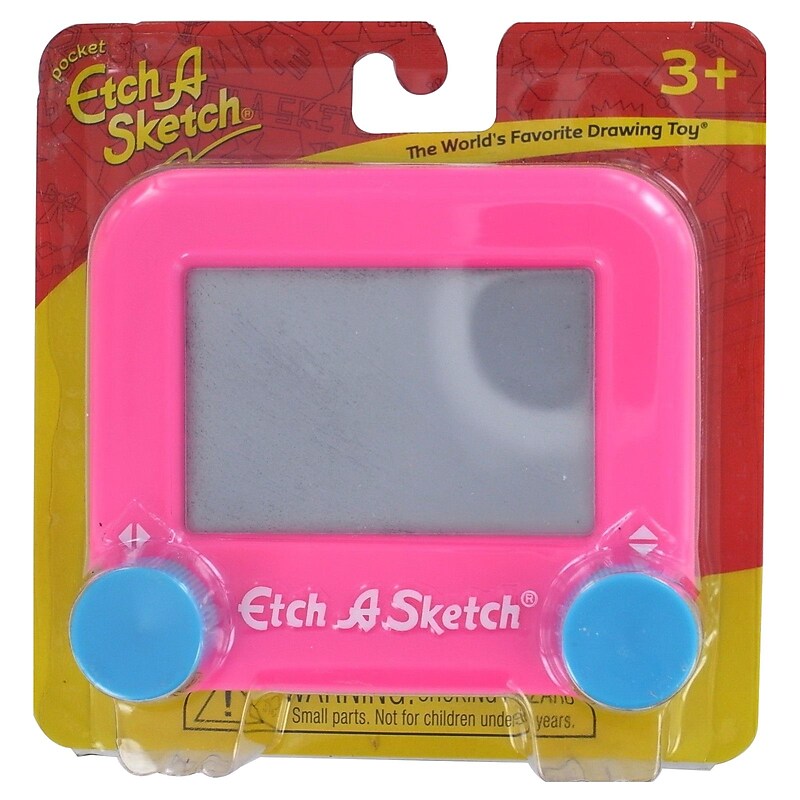 Ohio Art Hot Pocket Etch A Sketch, Age 3+ (51600) image 1
