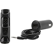 Scosche® MotorMouth III BTAXS2R Handsfree & Audio Streaming Car Kit, Black