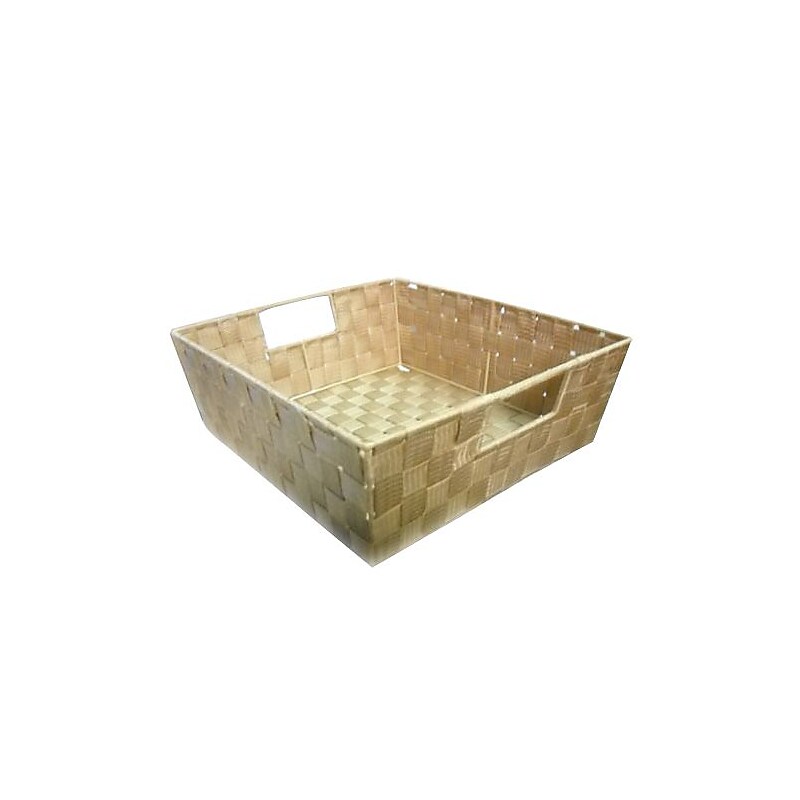 Kennedy International Woven Storage Tote, 5" x 15" x 13", Heather (25093) image 1