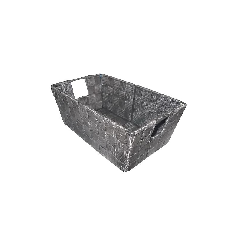 Kennedy International Woven Storage Tote, 4 1/2" x 11" x 6 1/2", Heather (25094) image 1