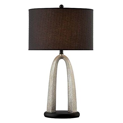 Aurora Lighting Incandescent Table Lamp Black (STLLTR451389) at Staples
