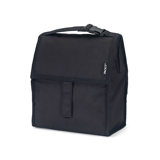 Packit Freezable Snack Bag - Black