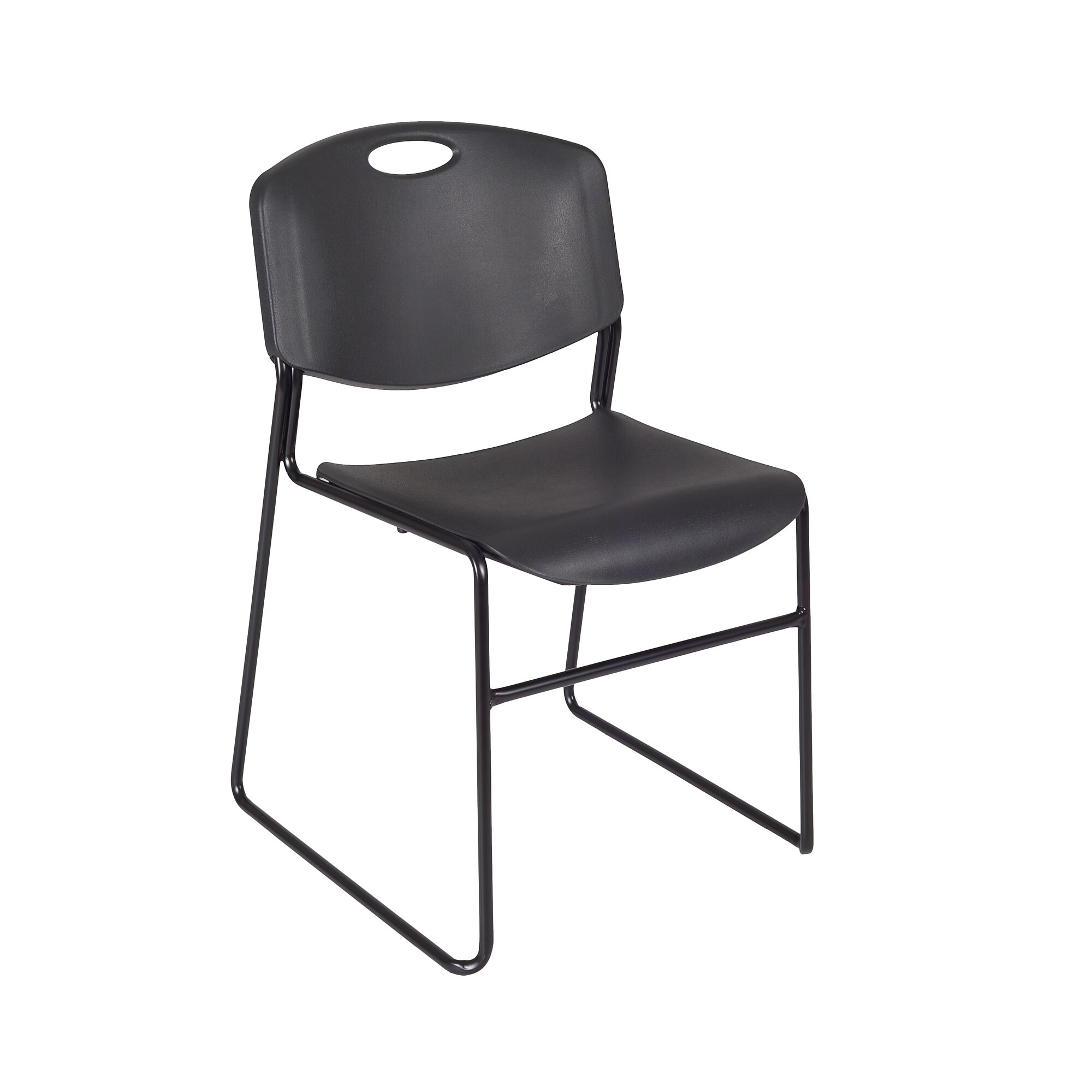 Regency Zeng Metal Stack Chair, Black (4400BK) Sansujyuku sansujyuku.com