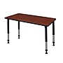 Regency Rectangular Activity Table, 42" x 30", Height Adjustable, Cherry (MT4230CHAPBK)~#|#~m004320977_sc7