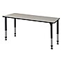 Regency Rectangular Activity Table, 66" x 30", Height Adjustable, Maple (MT6630PLAPBK)~#|#~m004321029_sc7