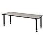 Regency Rectangular Activity Table, 66" x 30", Height Adjustable, Maple (MT6630PLAPBK)~#|#~m004321030_sc7