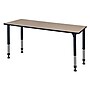 Regency Rectangular Activity Table, 72" x 30", Height Adjustable, Beige (MT7230BEAPBK)~#|#~m004321040_sc7