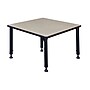 Regency Square Activity Table, 30" x 30", Height Adjustable, Maple (TB3030PLAPBK)~#|#~m004321079_sc7