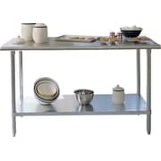 A Line by Advance Tabco Prep Table by