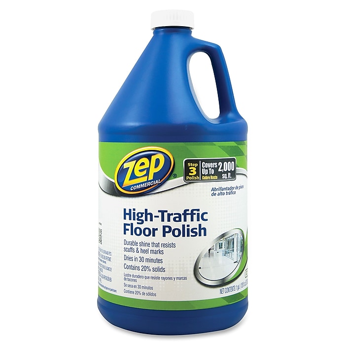 Zep Commercial High Traffic Floor Polish, 1 Gallon (ZPE1044999