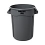 Rubbermaid Brute Plastic Trash Can Container, 32 Gallons, Grey (FG263200GRAY)~#|#~m004399926_sc7