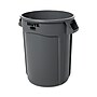 Rubbermaid Brute Plastic Trash Can Container, 32 Gallons, Grey (FG263200GRAY)~#|#~m004399927_sc7