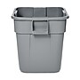 Rubbermaid Brute Plastic Trash Can with no Lid, Gray, 28 gal. (FG352600-GRAY)~#|#~m004399936_sc7