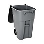 Rubbermaid Brute Plastic Outdoor Trash Can, 50 Gallon, Gray (FG9W2700GRAY)~#|#~m004399952_sc7