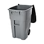 Rubbermaid Brute Plastic Outdoor Trash Can, 50 Gallon, Gray (FG9W2700GRAY)~#|#~m004399953_sc7