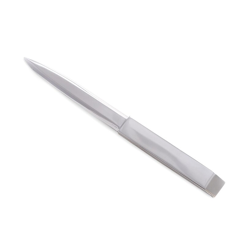 Bey-Berk 7.5" Handle Letter Opener, Silver (D502) image 1