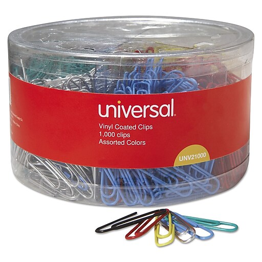 Shop Staples for Universal VinylCoated Wire Paper Clips, No. 1