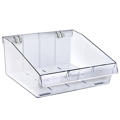 10.12-inch Deep Clear Divider Bin