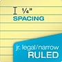 TOPS The Legal Pad Notepad, 5" x 8", Narrow Ruled, Canary, 50 Sheets/Pad, 12 Pads/Pack (TOP 7501)~#|#~m004476409_sc7