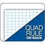 TOPS Graph Pad, 8.5" x 11", Quad Ruled, White, 50 Sheets/Pad (33051)~#|#~m004476419_sc7