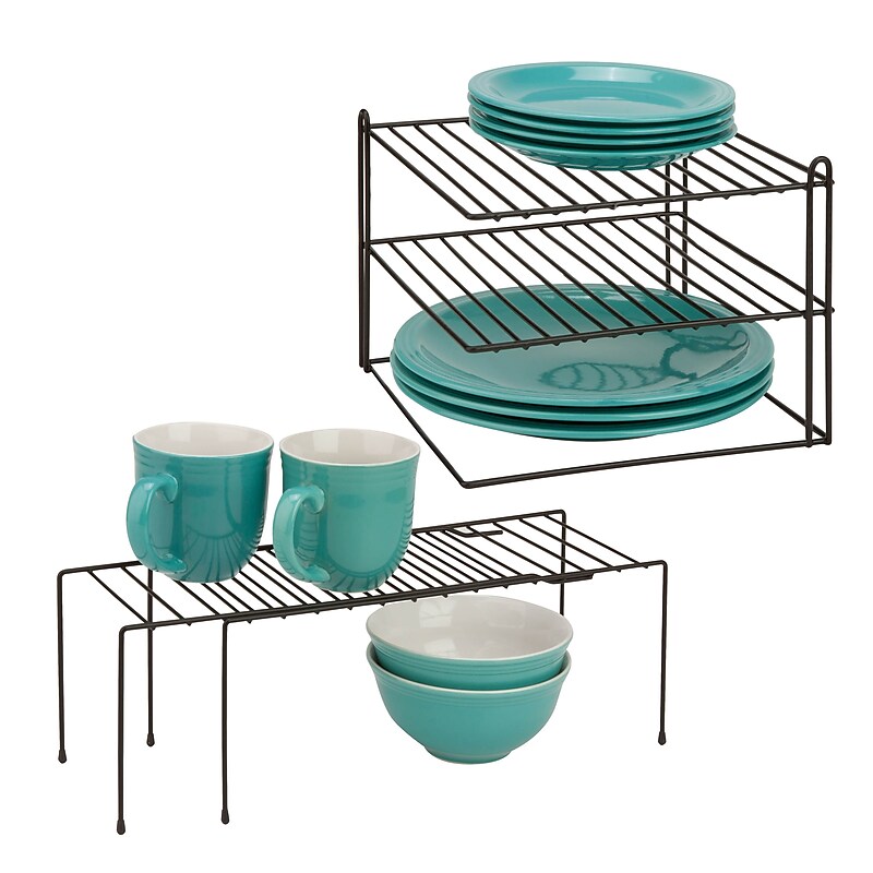 Honey Can Do KCHX06524 Coated Wire Corner Shelf image 1