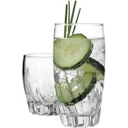 Anchor Hocking Central Park 16 Piece Drinkware Set by