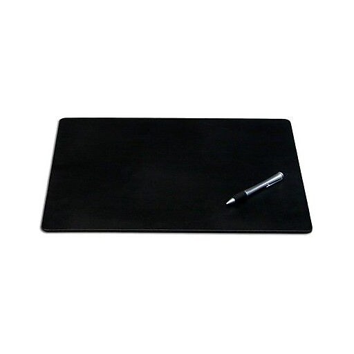 Dacasso Limited Black Leatherette 38 in. x 24 in. Desk Pad without