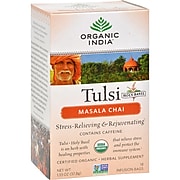 Organic India Tulsi Chai Masala Tea Bags, 18 /Box (71547-MP)